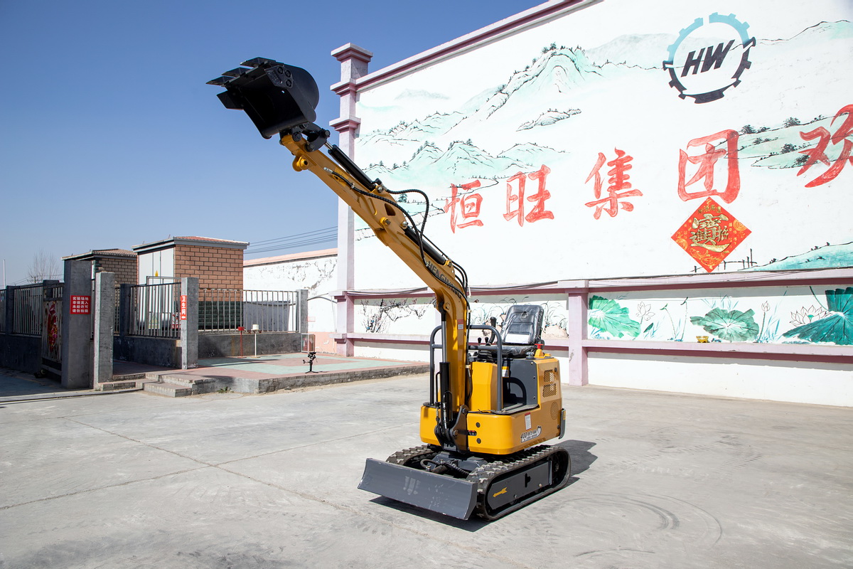 HW-10小型挖掘机